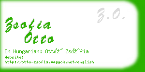 zsofia otto business card